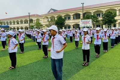 HÀO KHÍ VOVINAM LAN TỎA – HỌC SINH TRƯỜNG TIỂU HỌC NAM LỢI HÒA NHỊP CÙNG 700.000 HỌC SINH TỈNH Ninh Bình