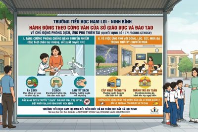 GIAO MÙA: ĐỂ CON KHOẺ MẠNH, ĐẾN TRƯỜNG AN NHIÊN