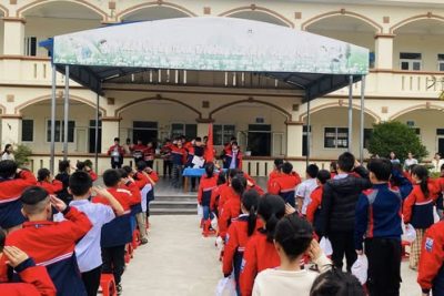 CHÀO CỜ ĐẦU TUẦN – KHỞI ĐẦU MỚI TRÀN ĐẦY CẢM XÚC TẠI TRƯỜNG TIỂU HỌC NAM LỢI