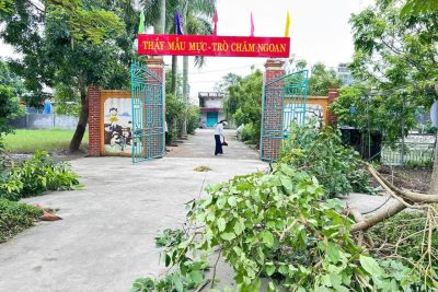 TRƯỜNG TIỂU HỌC HẢI LỢI RA QUÂN VỆ SINH MÔI TRƯỜNG, CHUẨN BỊ CHU ĐÁO CHO NĂM HỌC MỚI 2026–2027